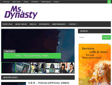 Tablet Screenshot of ms-dynasty.com